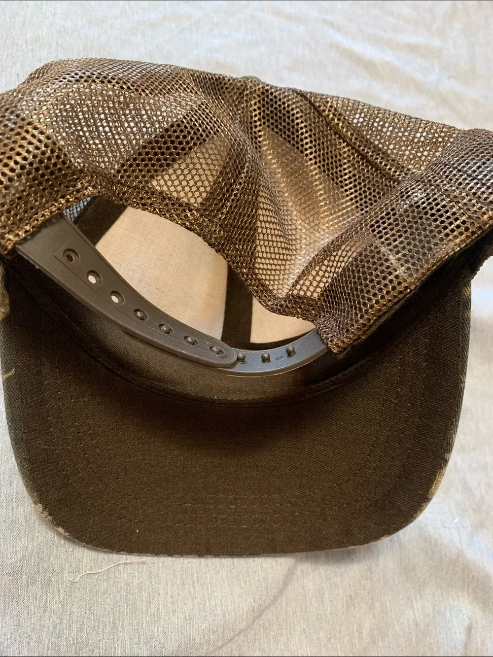 Camouflage and Mesh Paramount Headwear Snapback
